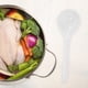 thumbnail image 2 of Cucharón de sopa asiático, cuchara para wonton chino, cuchara para soba japonesa, cuchara para arroz, cuchara para pho, cucharas para sopa de fideos ramen para cocinar, revolver y verter, 2 of 7