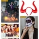 thumbnail image 3 of WORGEOUS Diademas de cuernos de diablo, disfraz único de Halloween, diadema para disfraz de Cosplay, 3 of 9