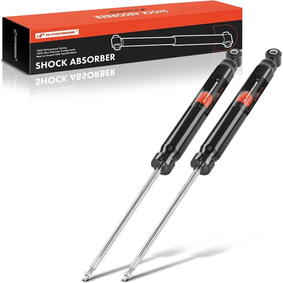 A-Premium Rear Shock Absorber Strut Assembly Compatible with Ford Focus 2000-2011, 2-PC Set