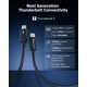 thumbnail image 2 of Cable Thunderbolt 5 Matters, certificado Intel, 0,3 m, negro, 2 of 6