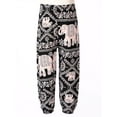 thumbnail image 5 of TiaoBug Kids Girls Elastic Waist Bohemian Harem Pants Summer Beach Hippie Trousers Yoga Dance Pilates Chain Elephant 110, 5 of 7