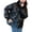 Black, variant on Vedolay Parka Jacket Women Long Sleeve Button Down Coat Knitwear Coat 2023 Black,M