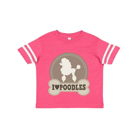 

Inktastic Poodle Dog Lover Gift Gift Toddler Toddler Girl T-Shirt