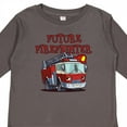 thumbnail image 4 of Inktastic Future Firefighter Boys or Girls Long Sleeve Toddler T-Shirt, 4 of 5
