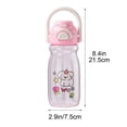 thumbnail image 3 of 700ml High Capacity Straw Cup Water Bottle,Heat Resistant Portable Leak Proof Drinking Mug With Straw Lid For Travel Office Outdoor Hydration Use Durable Reusable Beverage Container Straw Cup, 3 of 5