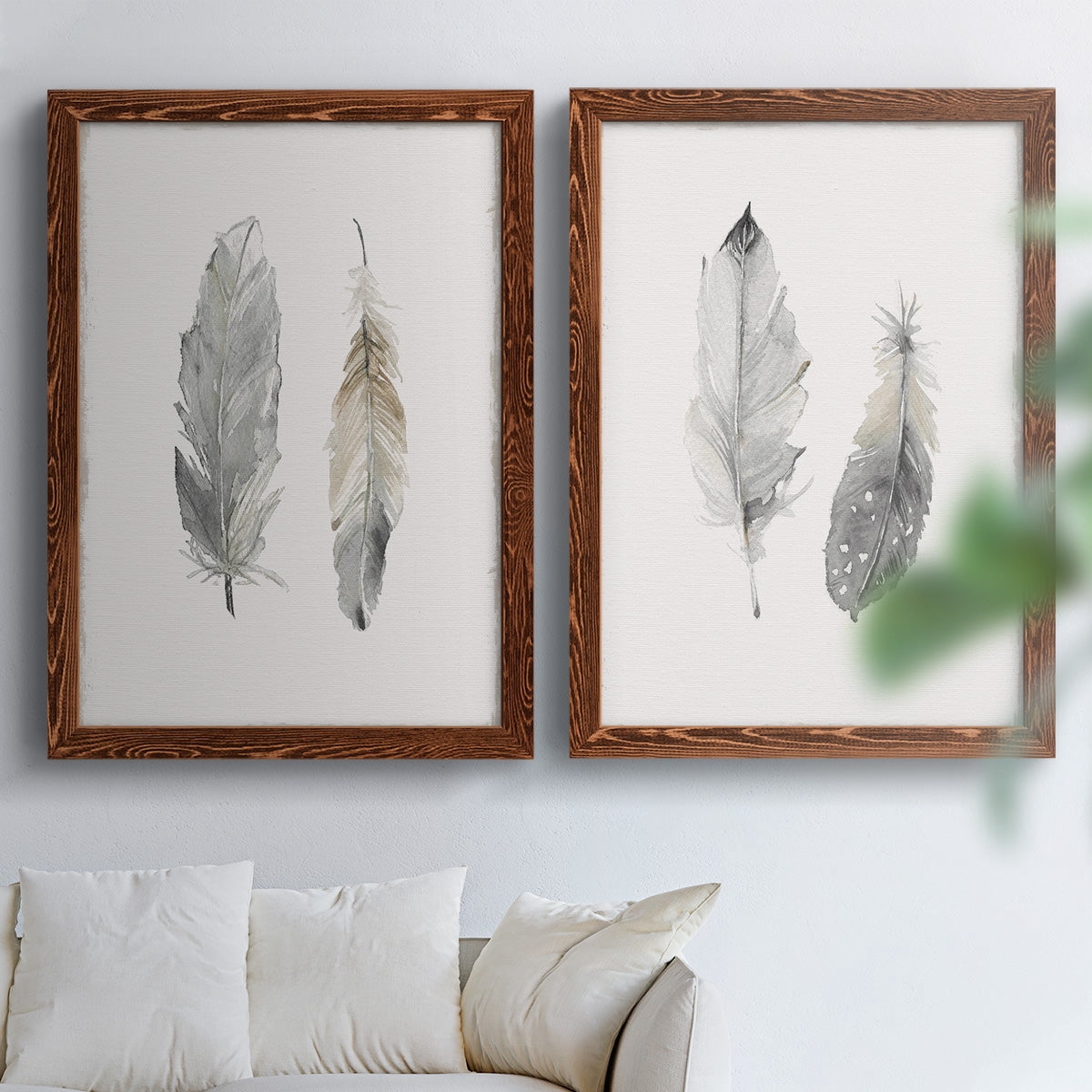 Flight of Fancy I - Premium Framed Canvas 2 Piece Set - Ready to Hang