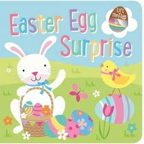Easter Egg Surprise: Lift-The-Flap Board Book (Hardcover)
