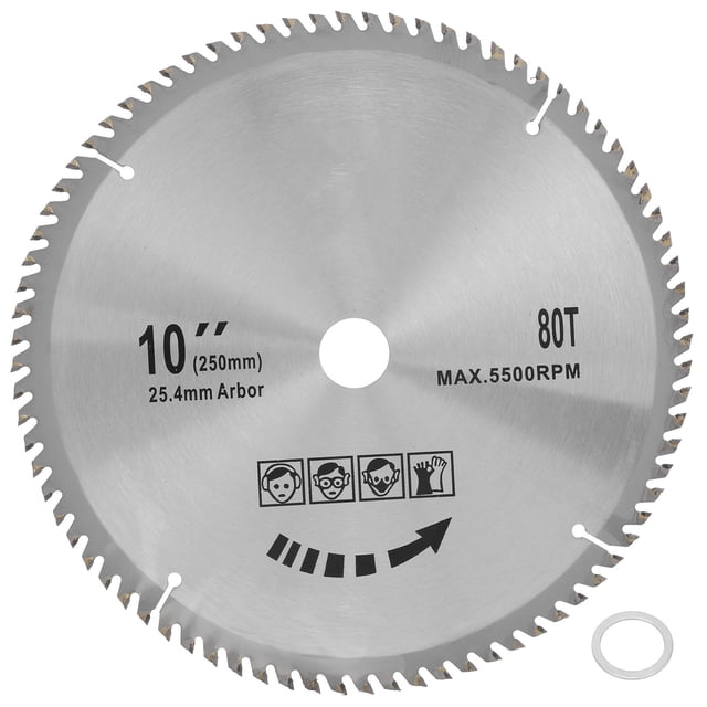 Hoja de sierra circular Jadeshay 10 x 80T 254 mm Carburo cementado A