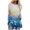 Blue, variant on IROINNID Womens Long Sleeve Tops O-Neck Printing Loose Tops Home T-shirt Blouse,Blue