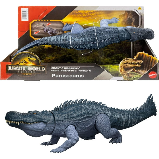 Figura de dinosaurio Mattel Jurassic World Rebirth Gigantic Thrashers