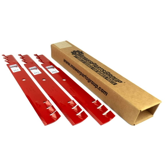 (3) Mulching Blades for Simplicity, Scag, and Many More 60" & 61" Decks A48111
