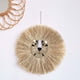 thumbnail image 3 of León de peluche tejido con barba y borla, 50 cm de diámetro, ideal para decorar la pared de la habitación infantil. F, 3 of 7