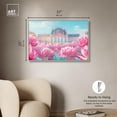 thumbnail image 5 of Versailles in Bloom Canvas Fashion Glam Art by Art Remedy, Silver Frame, 36" x 24", 5 of 7