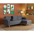 thumbnail image 1 of Sala Modular Reversible Makora Brunello Con Memory Foam, Color Gris Oxford, Lino Respaldo Reclinable De 3 posiciones., 1 of 10