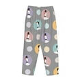 thumbnail image 5 of Sigee Cute Geese Print Women's Soft Pajama Pants - Breathable and Comfortable Lounge Sleep Bottoms with Elastic Waistband and Pockets-Medium, 5 of 9
