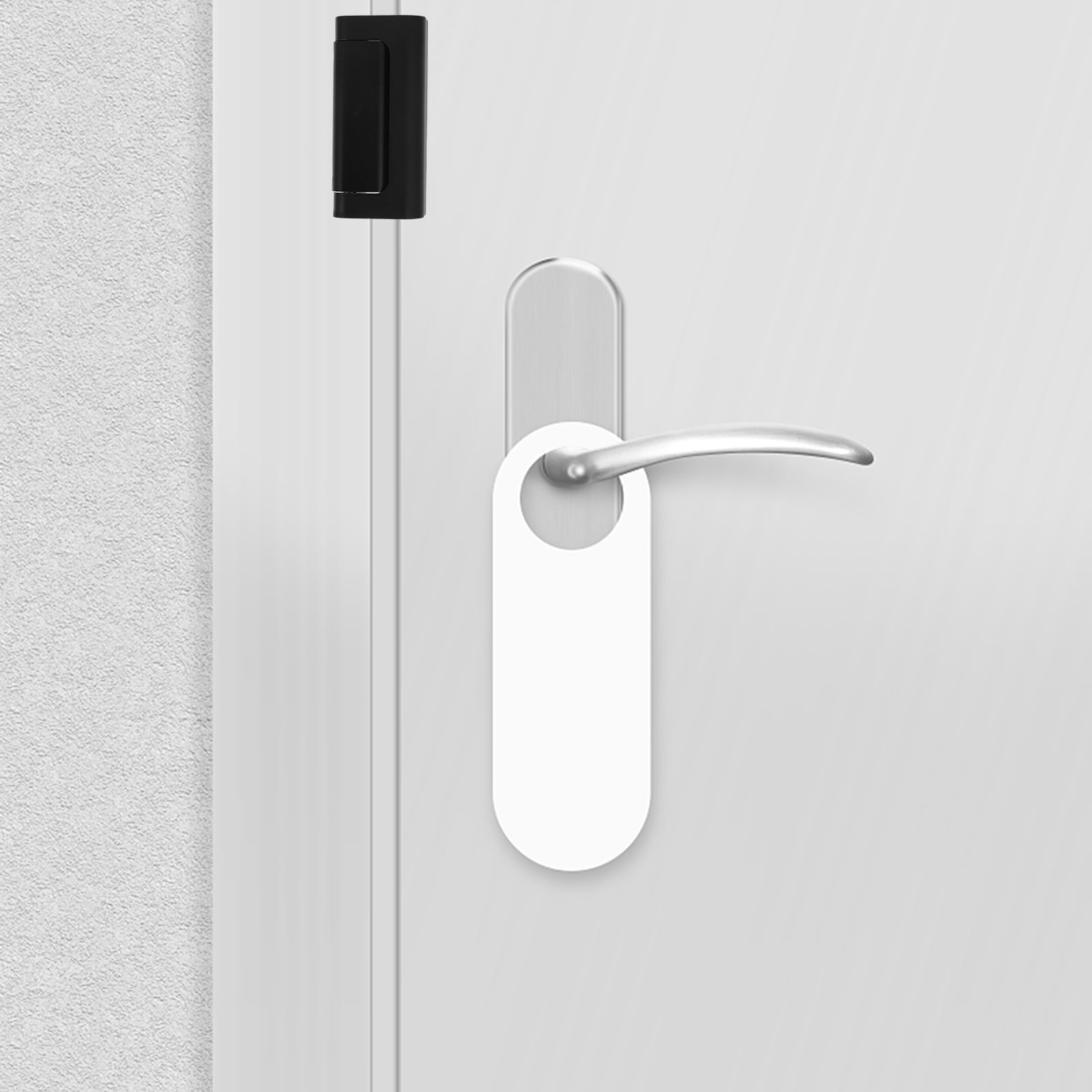 Toyandona Black Alloy Door Reinforcement Lock for Home High Security 2Sets