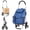 style 1, variant on Garderth Stair Climbing Cart,3 In 1 Shopping Cart,Portable Grocery Cart,Hand Truck Dolly,Folding Stair Climber Dolly With Wheels For Shopping Grocery Laundry Climbing Transport Moving