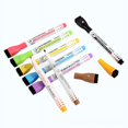 thumbnail image 3 of Rotulador de pizarra a base de agua Rotulador de pizarra magnética borrable con rotulador de pincel que puede absorber las partículas finas Rotulador de pintura de color para niños, 3 of 6