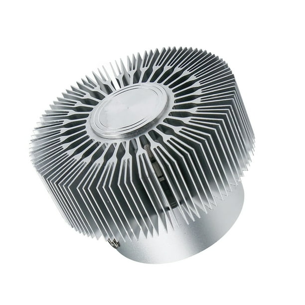 Billuyoard Luz LED de aluminio para pared, montaje con tornillo, 3W, antioxidante, 120 grados, 85-265V, Cable de alimentación para dormitorio, KTV, Iluminación y accesorios Azul Billuyoard HA002886-04
