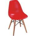 thumbnail image 4 of Kids Eiffel Dining Chair, Single Orange, 4 of 5