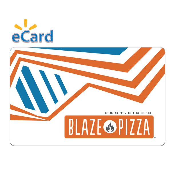 Blaze Pizza 15 Gift Card (Email Delivery)