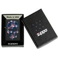 thumbnail image 7 of Zippo Flamingo Skull Design Black Matte Pocket Lighter, 7 of 7