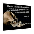 thumbnail image 4 of Scripture Walls Two Masters Matthew 6:24 Bible Verse Canvas Christian Wall Art Ready to Hang Unframed, 4 of 9