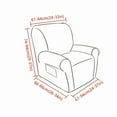 thumbnail image 7 of ENIYUU 1pc Recliner Chair Covers For Reclining Chair Non Slip Soft One Piece Recliner Stretch Sofa Slipcover Furniture Protector Couch Soft With Pockets Washable, 7 of 7