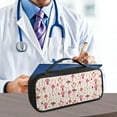 thumbnail image 5 of Jiueut Pink Mushroom Stethoscope Storage Bag Nurse Stethoscope Accessories Carrying Case for Stethoscopes with Extra Room Small Storage Zipper Bags for Traveling, 5 of 7