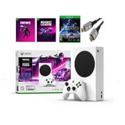 2023 Newest Microsoft Xbox Series S 512GB SSD Fortnite & Rocket League Bundle with Star Wars Battlefront II Full Game and MTC High Speed HDMI Cabel
