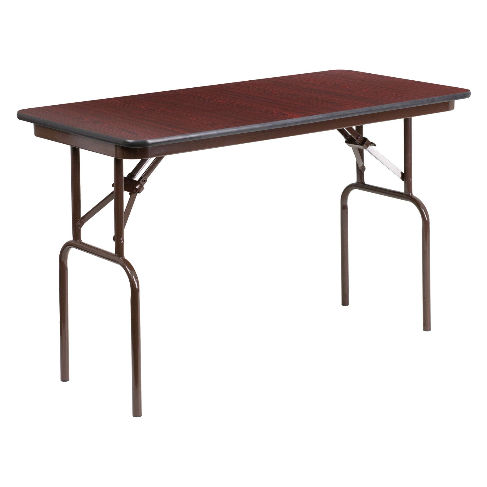 Standard Height Adjustable Legs 24 W x 48 D x 21.125-30.125 H 24 W x 48 L Rectangular Oak Thermal Laminate Activity Table