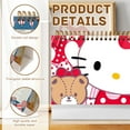 thumbnail image 5 of Hello kitty 2025 Calendar - Cartoon Desktop Calendar Thick Paper for Organized Planning, 2025 Desk Calendar for Home, School and Office, 5 of 5
