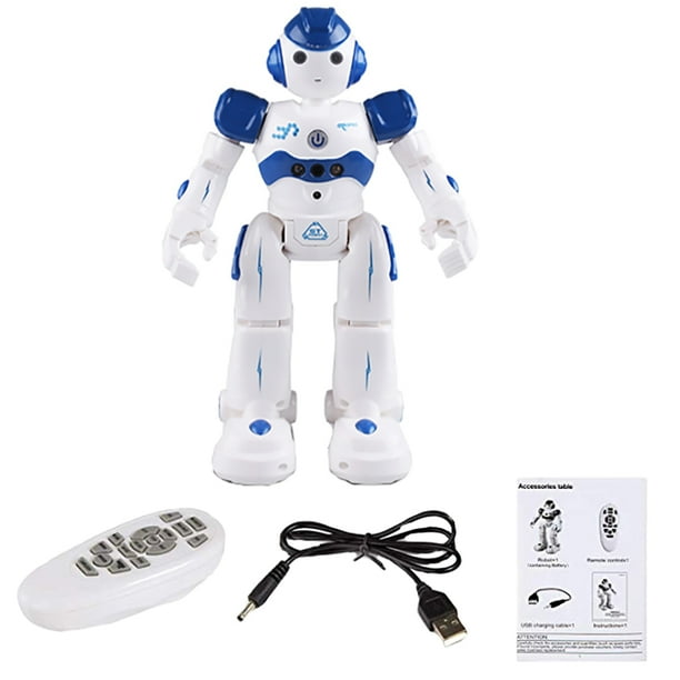 AUTCARIBLE Intelligent Robot Multifunctional Charging Moving Dancing Boy Remote Control Robot