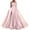 DT-Pink, variant on DailyTrove Women's Strapless Satin Ball Gown, Full Skirt, Formal Event & Prom Wear, Elegant Fit