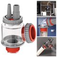 thumbnail image 4 of Adaptador para fregadero de cocina, conector de manguera de fácil instalación, desagüe multifuncional con desviador y válvula antirretorno., 4 of 9