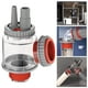 thumbnail image 4 of Adaptador para tubo de desagüe de fregadero de cocina, derivación de alcantarillado, ramificado transparente integrado versátil para desagüe de, 4 of 9