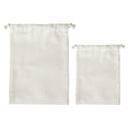 thumbnail image 1 of CHICHUMID 2Ud Bolsa Reutilizable De Lino Para Almacenaje De Y Arroz, 1 of 8