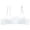 White, variant on Girls Teen Solid Seamless Puberty Mild Support Daily Youth Inner Layer Wear Bras