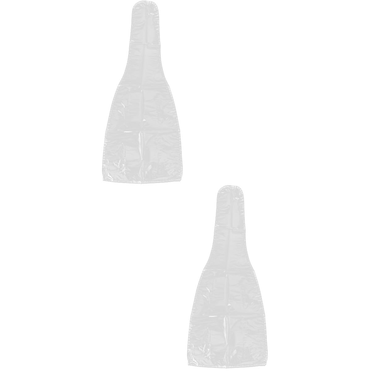 Raindrops 2pcs Guitar Protective Cover PVC Protective Cover for Guitar Bass Folk Guitar Cover