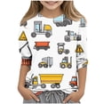 thumbnail image 1 of RXIRUCGD 2025 Vêtements d'Été pour Enfants Pull Imprimé St. Patrick Manches 3/4 Col Rond Taille Moyenne pour Enfants, 1 of 4