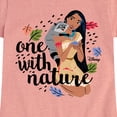 thumbnail image 3 of Disney - One With Nature  - Toddler & Youth Girls Short Sleeve Graphic T-Shirt, 3 of 5