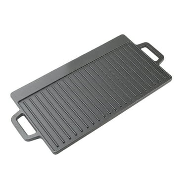 Expert Grill  Deluxe Cast Aluminum Reversible Grill Griddle Plate, Black,Hand Wash