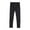 Black, variant on uublik Girls' Leggings Side Lace Bow Fashion Solid Colour Stretchy Tights Pants