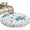Blue Teal, variant on Round Rug 3.3Ft Washable Non-Slip, Teal Turtle Coastal Circle Area Rugs for Living Room Bedroom, Octopus Coral Summer Beach Starfish Indoor Floor Mats Carpet Runner for Home Decor Aesthetic