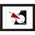 thumbnail image 2 of Beat the Whites with the Red Wedge, 1920 Framed Print Wall Art By Lazar Markovich Lissitzky, 2 of 5