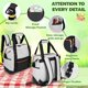 thumbnail image 4 of Mochila más fresca con aislamiento, 36 latas, refrigerador de camping suave a prueba de fugas para senderismo, viajes, picnic, playa, barbacoa, 4 of 5