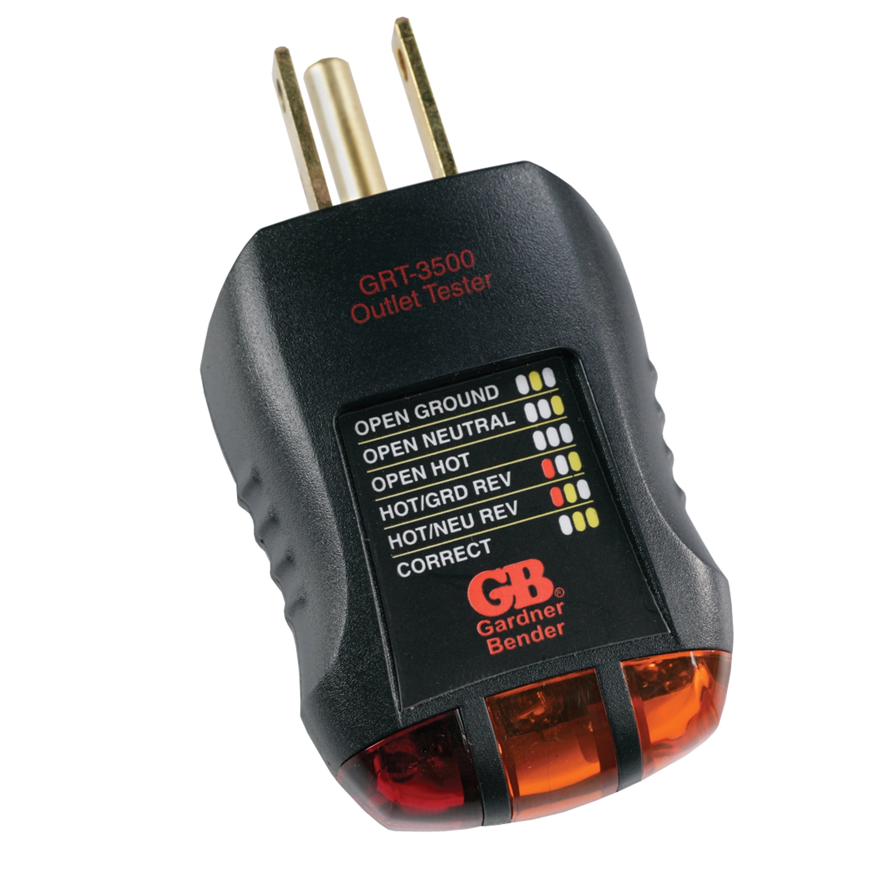 Gardner Bender Grt 3500 Outlet Receptacle Tester And Circuit Analyzer 1 Vac Walmart Com Walmart Com Gardner Bender Grt 3500 Outlet Receptacle Tester And Circuit Analyzer 1 Vac Walmart Com Walmart Com