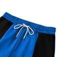 thumbnail image 7 of Maplenight Men's Athletic Track Pants with Side Striped Straight Leg Drawstring Elastic Waist Pant Relaxed Fit Open Bottom Sport Pant for Running Workout, 7 of 7