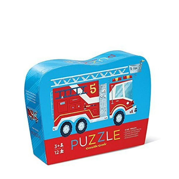 Crocodile Creek Fire Truck Jigsaw Puzzle (12 Piece ...