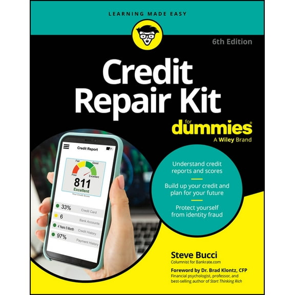 Credit Repair Kit for Dummies, (Paperback)